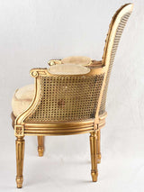 Feather-down Cushioned Louis XVI Chair