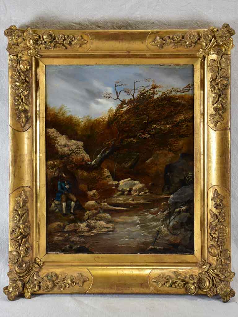 Historic Joseph Latour landscape oil painting