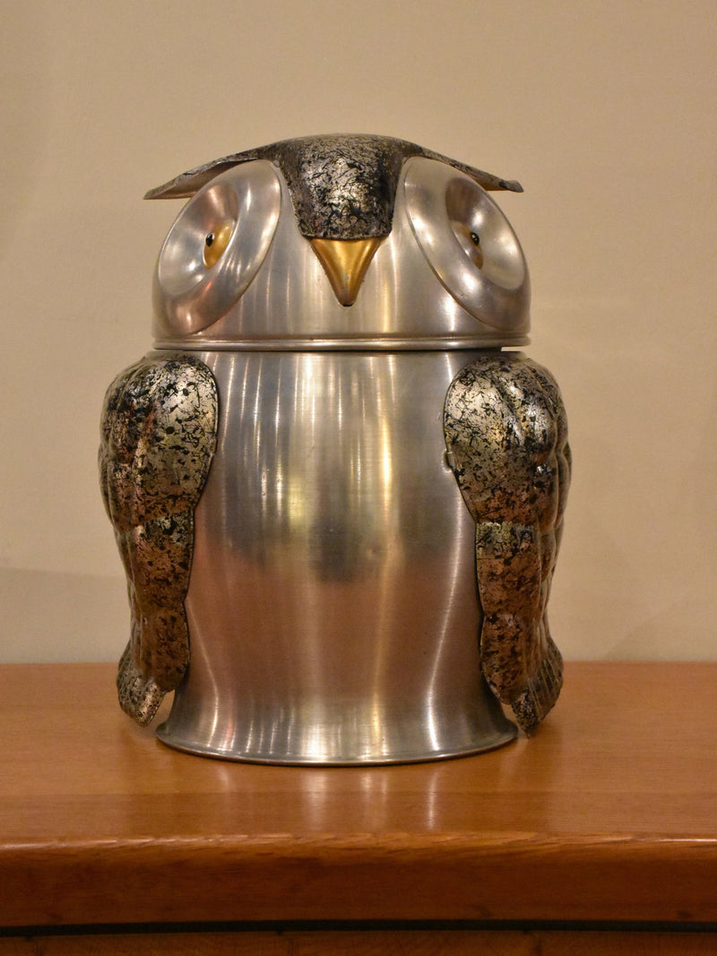 Owl shaped French ice bucket – 1970’s