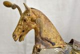 Rustic 19th Century French toy horse tricycle