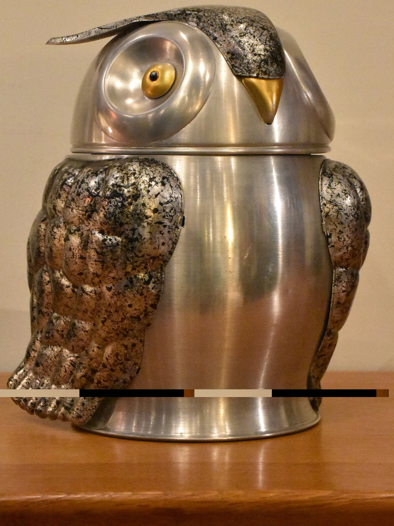 Owl shaped French ice bucket – 1970’s