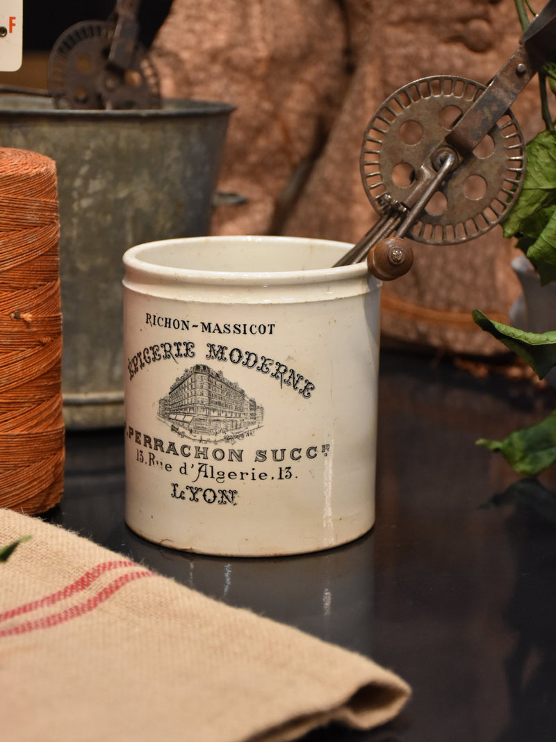 Epicerie Modern - Original 19th century ironstone preserving jar