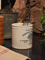 Preserving jar, ironstone, original 19th-century