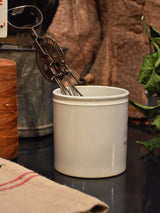Preserving jar, ironstone, original 19th-century