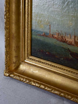 Orientalist painting by Michellon - oil on canvas 1871 - 19¼" x 28"
