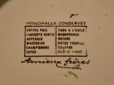 Sardine serving plate (Amieux Frères), 1900s