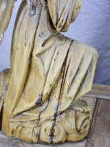 Early 19th Century carved sculpture of an angel