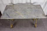 Antique French marble table - rectangular