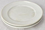 1920s French Bistro Porcelain Plates