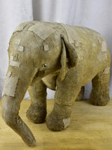 Large antique French toy elephant