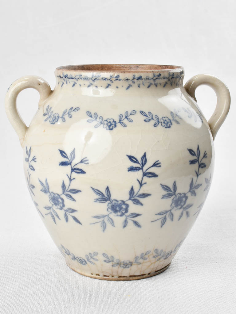 Antique French confit pot - Saint Uze 7½"