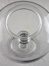 Nineteenth century French blown glass sangsue 11½"