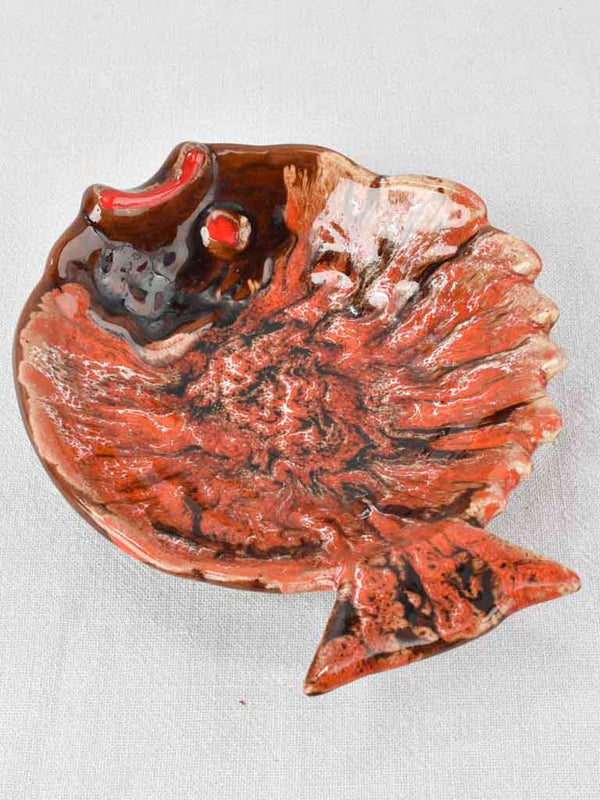 1970s Charming Fish-Themed Jewellery Dish