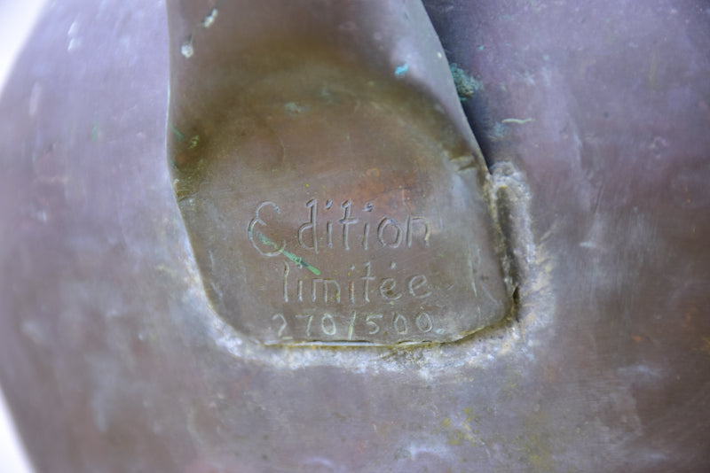Antique French watering can
