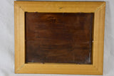 Mediterranean fishing scene signed - oil on wood - 1930's - 21¼" x 25¼"