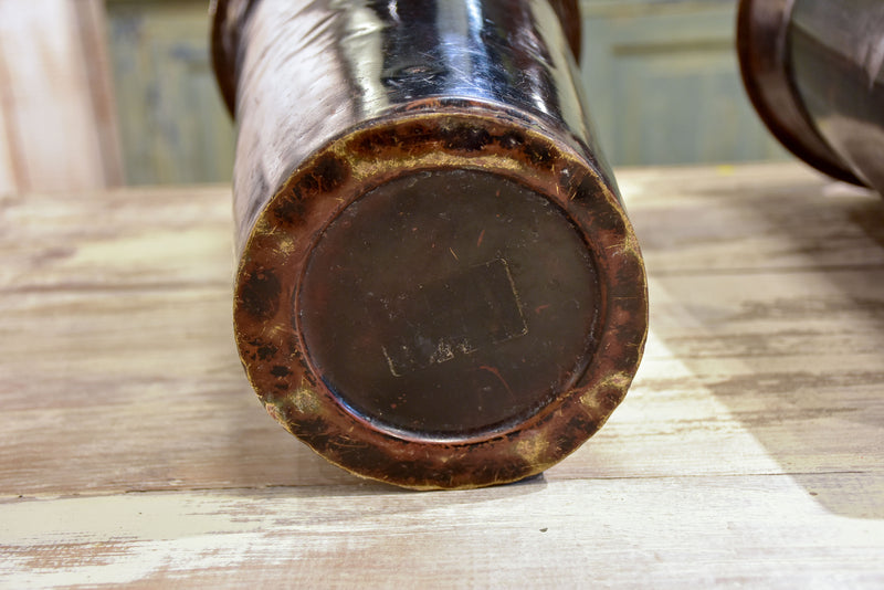 Pair of vintage florist vases