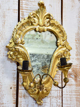 Pair of Louis XV style wall sconces for candles