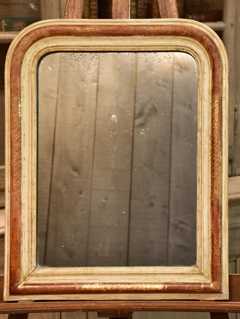 Rustic Louis Philippe mirror - petite