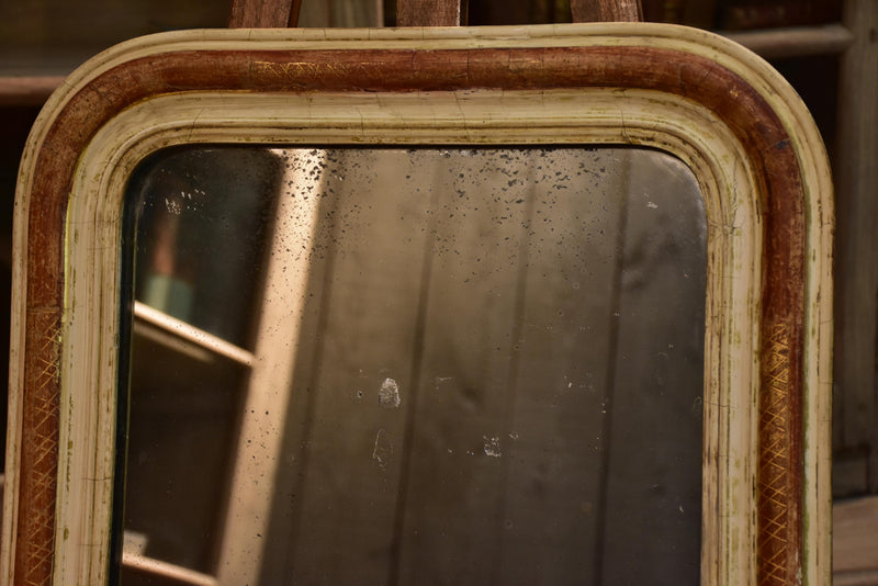 Rustic Louis Philippe mirror - petite