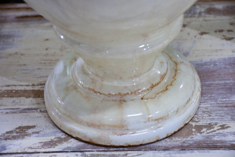 Collection of three antique ironstone pharmacy jars