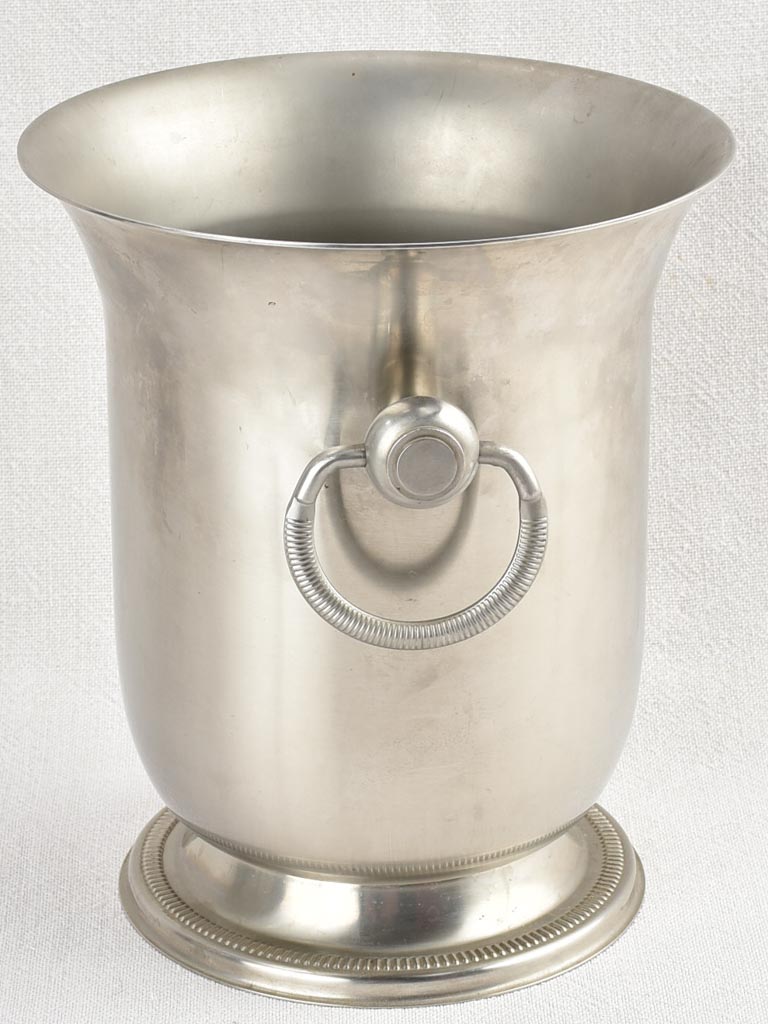 Vintage silver plate champagne bucket (Jean Couzon) Chez Pluie