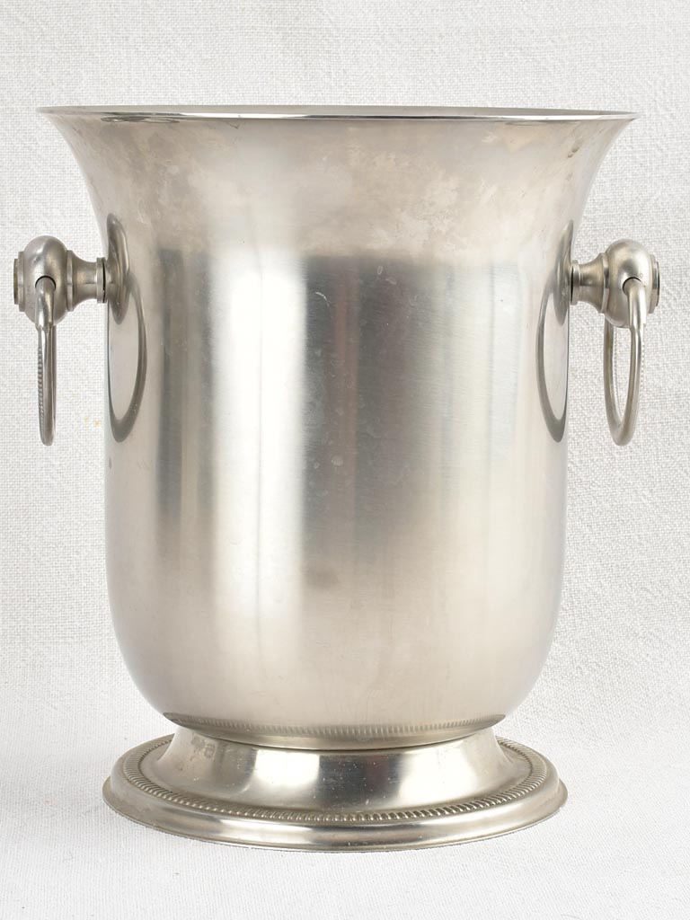 Vintage silver plate champagne bucket (Jean Couzon) Chez Pluie