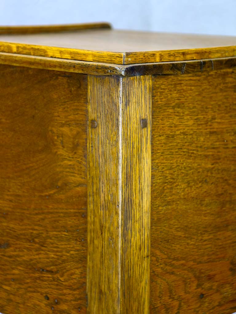 Pair of 19th Century Directoire style oak nightstands