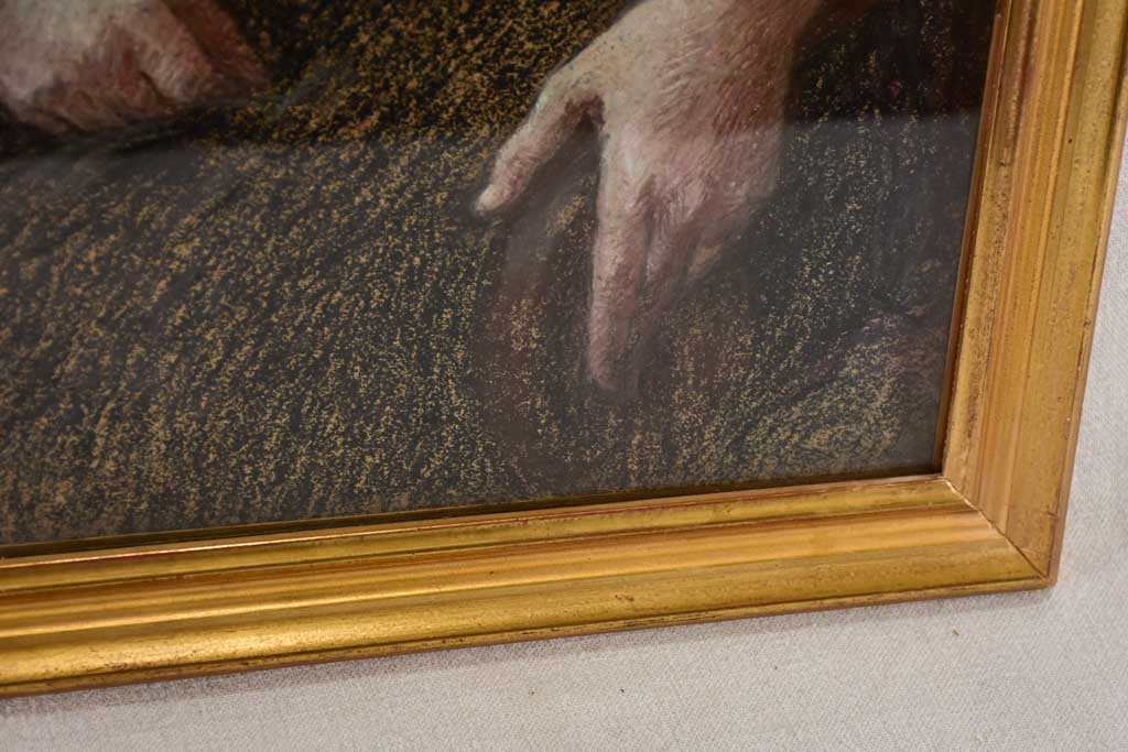 Nostalgic pastel artwork by Girard-Rabaché