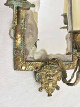 Elegant 19th century bronze appliques