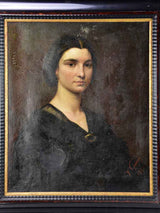 Napoleon III portrait of a lady 28" x 32¼"