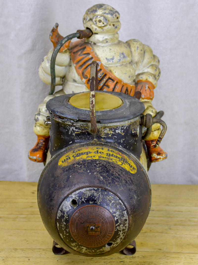 Michellan Man Compressor Antique French Michelin Man air compressor – Chez Pluie