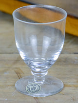 Antique French liquer box with four bottles and nine glasses