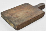 Small rustic French cutting board 13¾"
