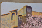 Mid century painting of a blossom tree - Capek Pierre Jean 21¾" x 18"