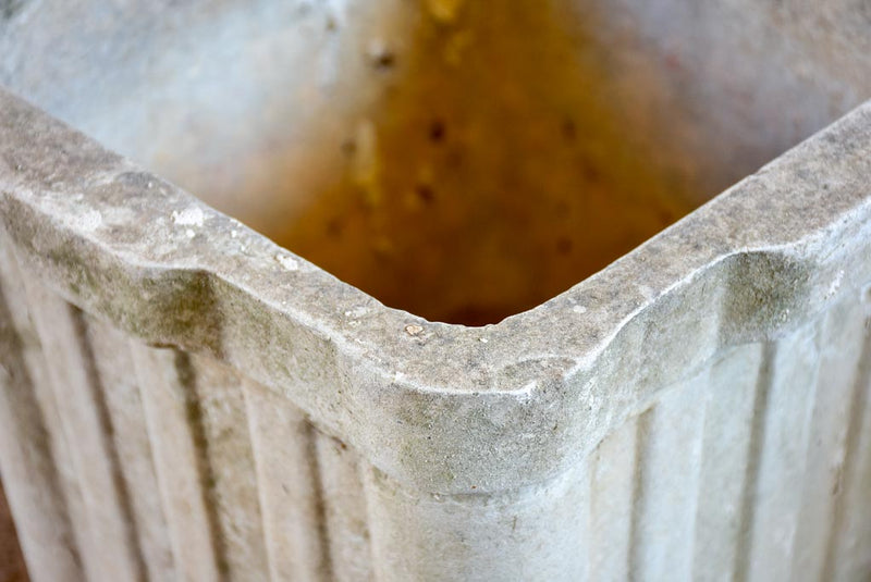 Pair of small square Willy Guhl garden planters