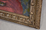 Brittany seascape by an Unknown artist oil on cardboard - circa 1900's - 25¼" x 30¾"