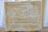 French litograph printing stone