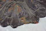 19th century cast iron rose 10¾"