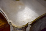 19th Century French console with marble top