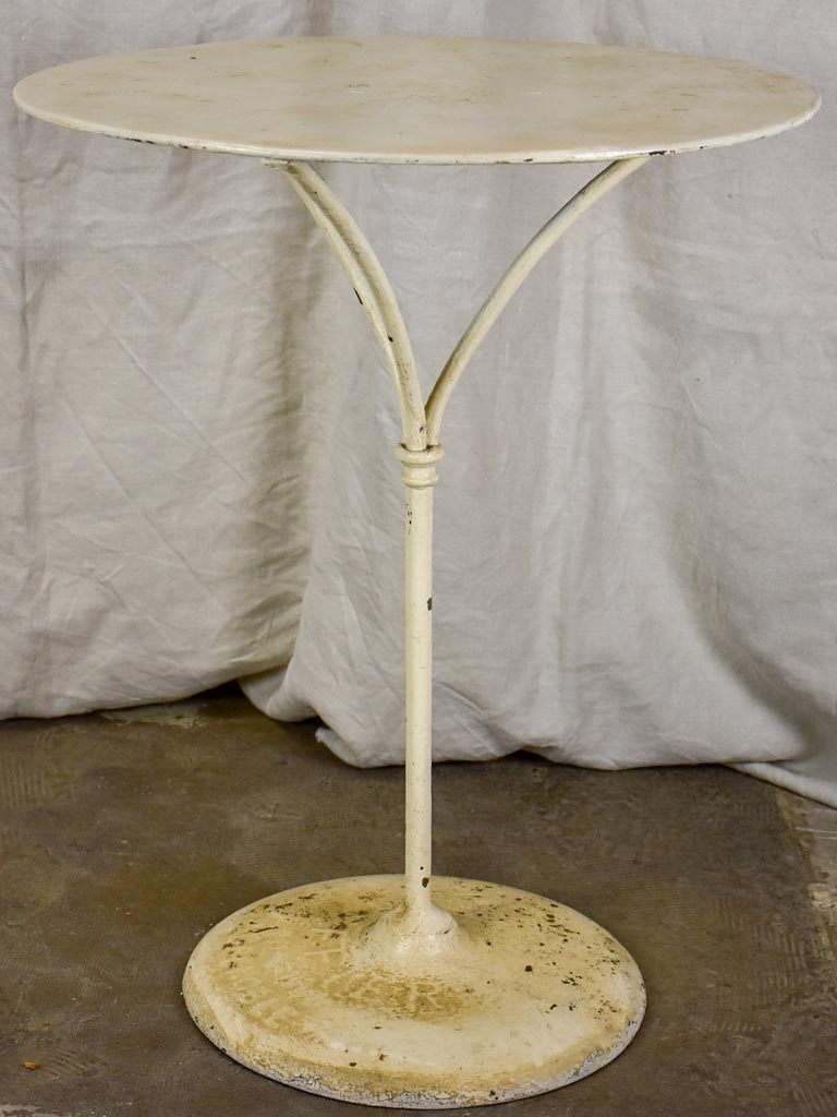 Beige Art Deco French bistro table - Ruffier Grenoble