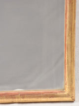 Large Louis XV style gilded mirror 56¼" x 28¾"