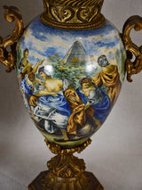 Renaissance Decor Large Bronze Lamps