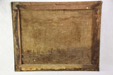 Antique painting of angels on canvas 29¼" x 36½"