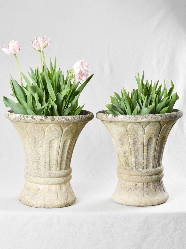 Pair of mid-century French garden planters