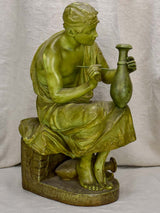 French terracotta statue