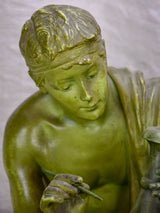 French terracotta statue