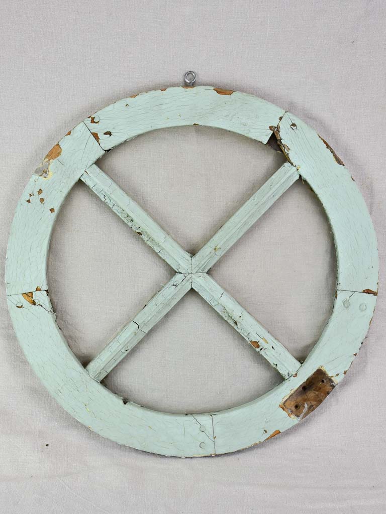Antique French window - round 21¾"