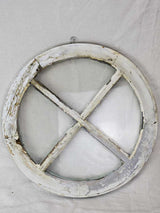 Antique French window - round 21¾"