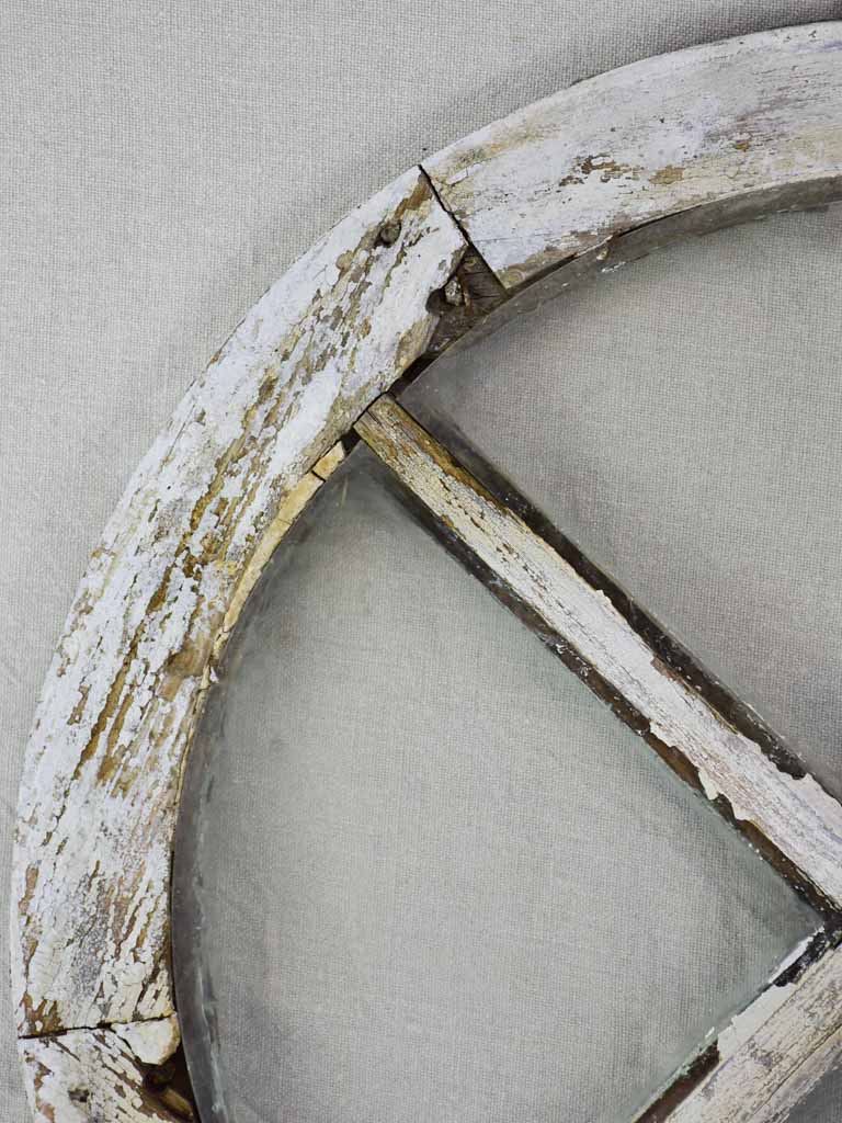 Antique French window - round 21¾"