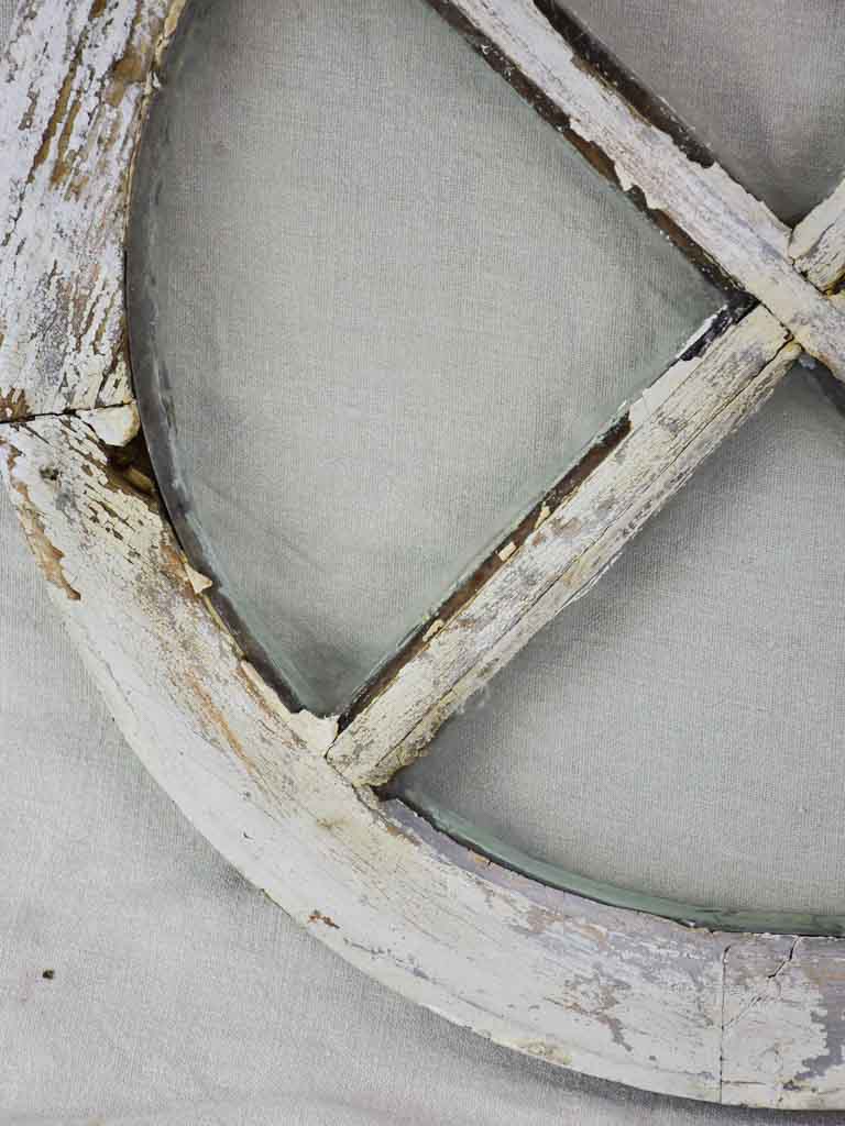 Antique French window - round 21¾"